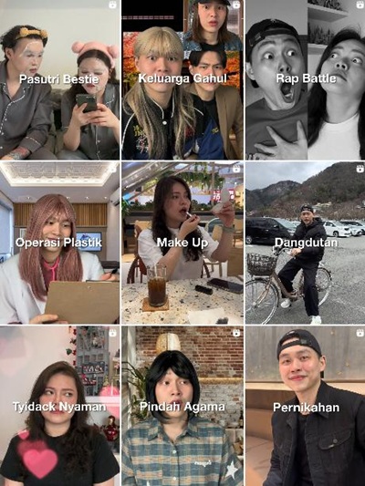 Instagram网红推荐：超百万粉丝的印度尼西亚娱乐类博主频道内容