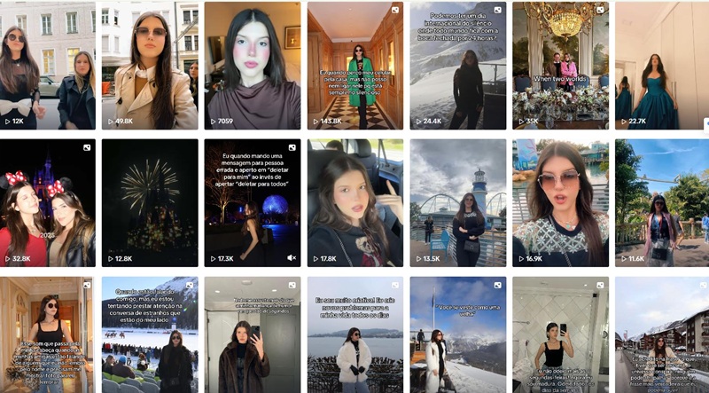 TikTok网红推荐:德国旅行景点打卡类宣传博主频道内容