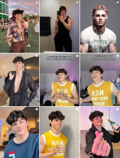 Instagram网红达人:美国时尚美妆优质大博主频道内容