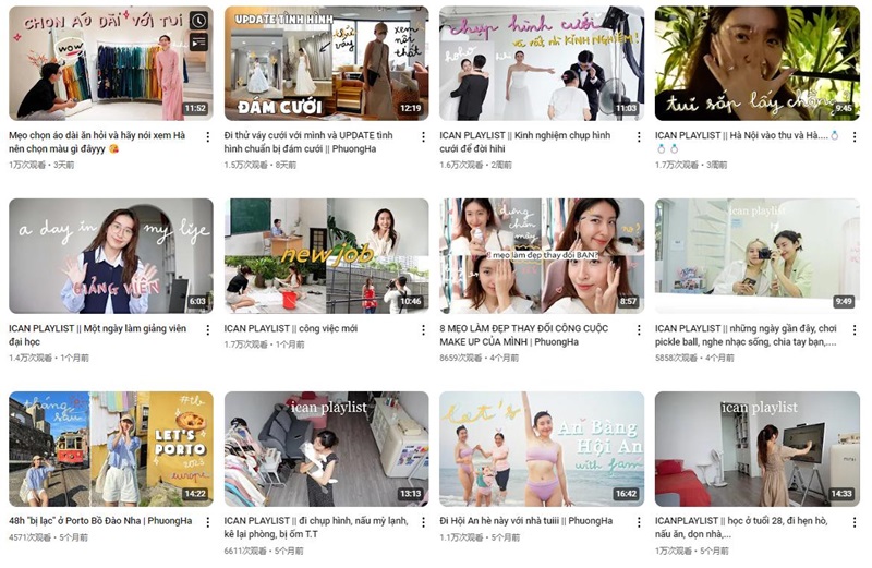 YouTube网红:越南生活好物分享推荐海外KOL达人频道内容