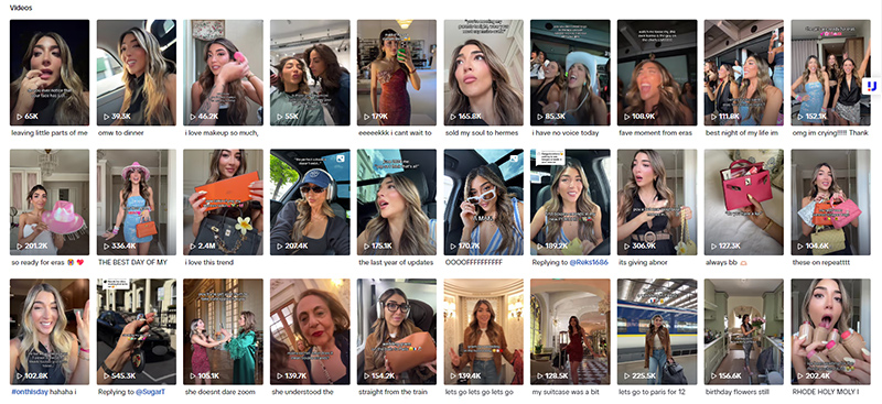 tiktok英国时尚网红