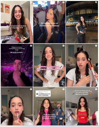 巴西时尚美妆服饰穿搭美女博主频道内容