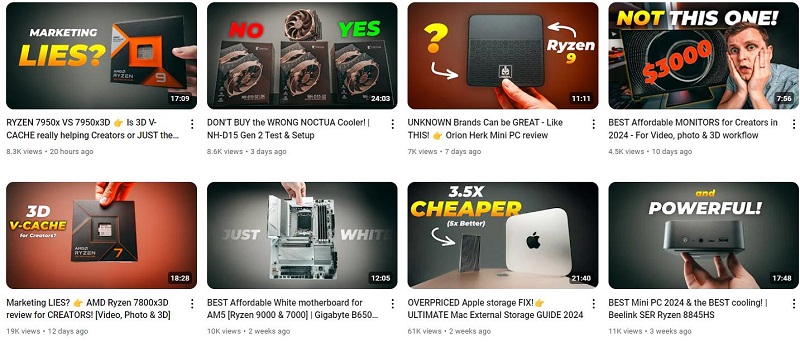 YouTube网红英国科技测评型便宜的博主