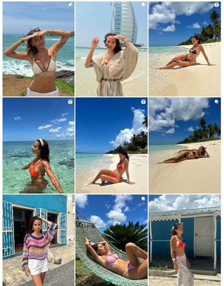 Instagram网红推广:西班牙时尚服饰穿搭kol达人频道内容