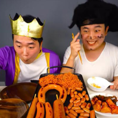 YouTube红人推广：H***바｜韩国 吃播娱乐