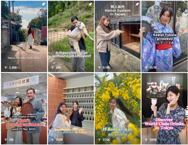 Instagram网红推荐:日本生活旅行类博主达人频道内容