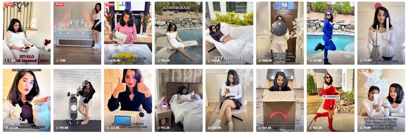 TikTok网红推广：美国20万粉丝的生活家电类海外博主频道内容