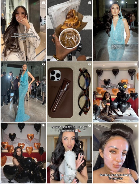 Instagram网红营销:美国超百万粉丝的时尚化妆品宣传博主频道内容