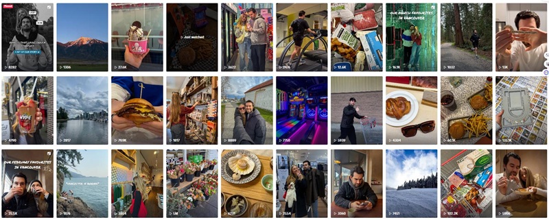 加拿大户外运动旅游博主频道内容