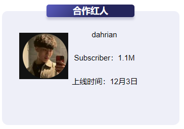 全能扫描王合作的第四位红人