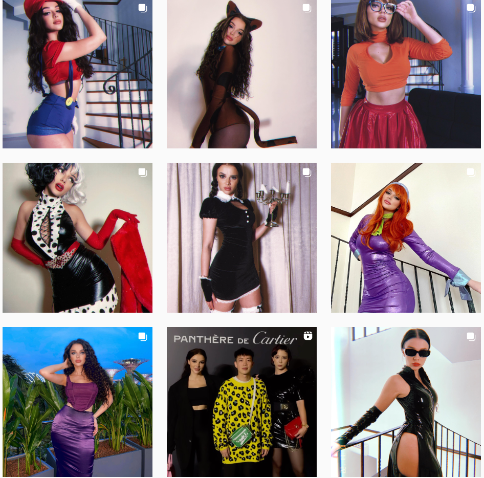 Instagram西班牙牙红人频道内容